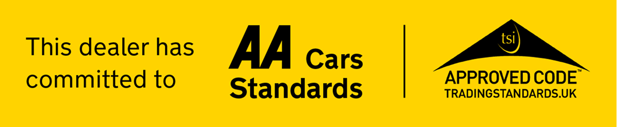 This dealer has committed to AA Cars Standards - Approved Code